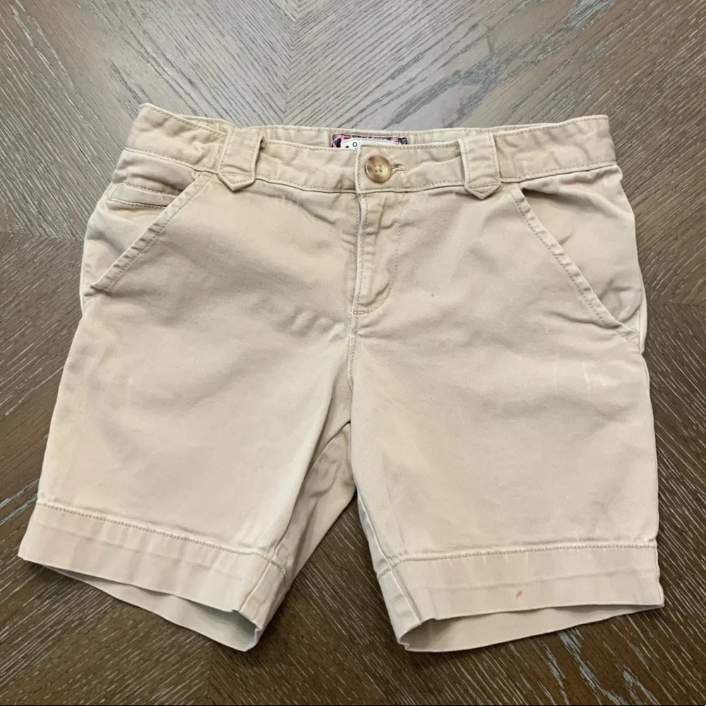 Old Navy khaki girls shorts Size 6X
